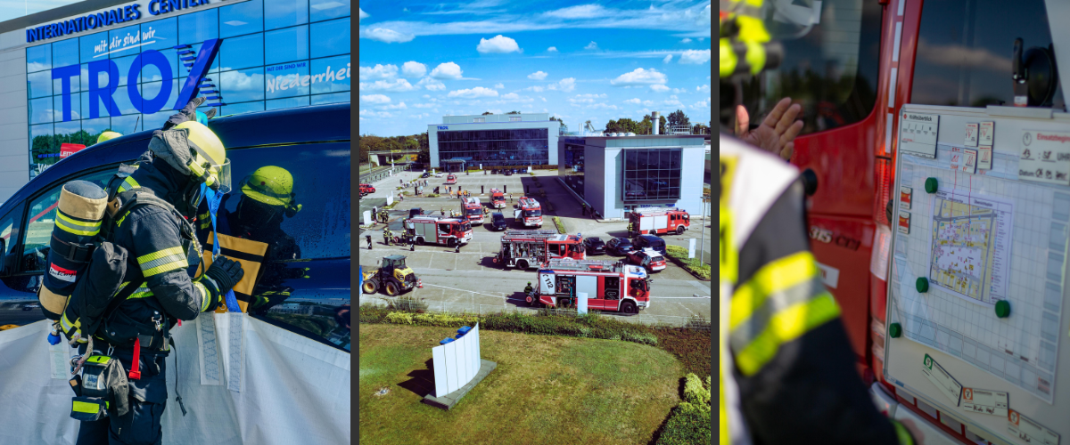 Große Wehrübung bei TROX – realitätsnahes Training für unsere Einsatzkräfte!