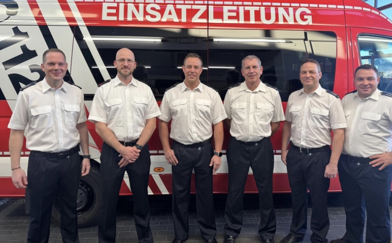 Neue Löschzugführung in Neukirchen: Kevin Seeck übernimmt die Leitung