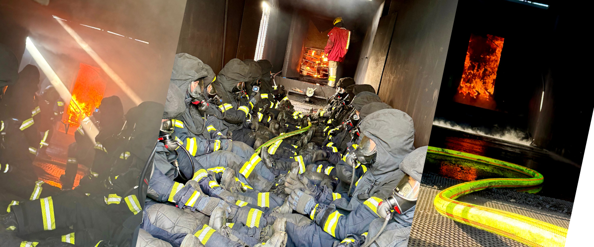 Realbrandausbildung: Training unter realistischen Bedingungen